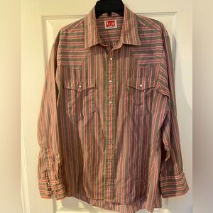 Vintage Levi’s Western Wear Pearl Snap Shirt